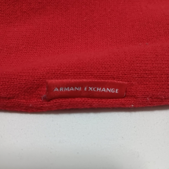 Armani Exchange Crewneck Cotton knit Sweater.  Ladies L - Picture 4 of 7